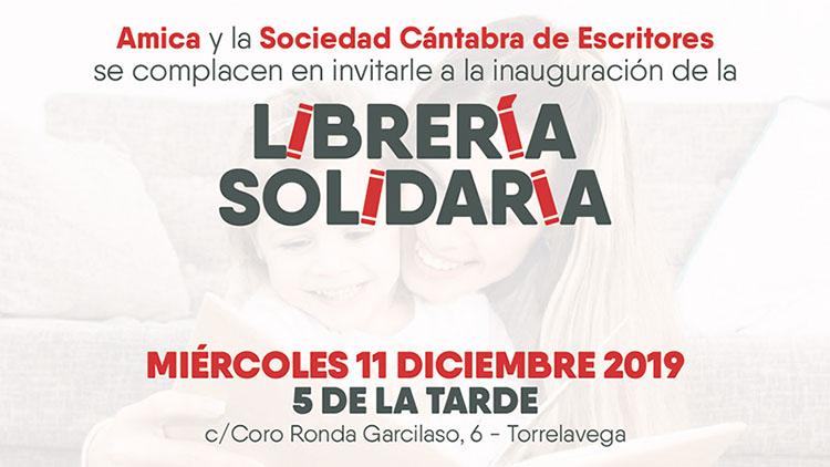 Inauguración de la Librería Solidaria de AMICA
