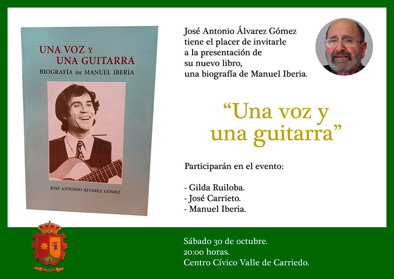 José Antonio Álvarez presenta la biografía de Manuel Iberia: 