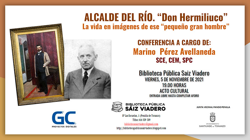 Conferencia de Marino Pérez Avellaneda sobre Alcalde del Río