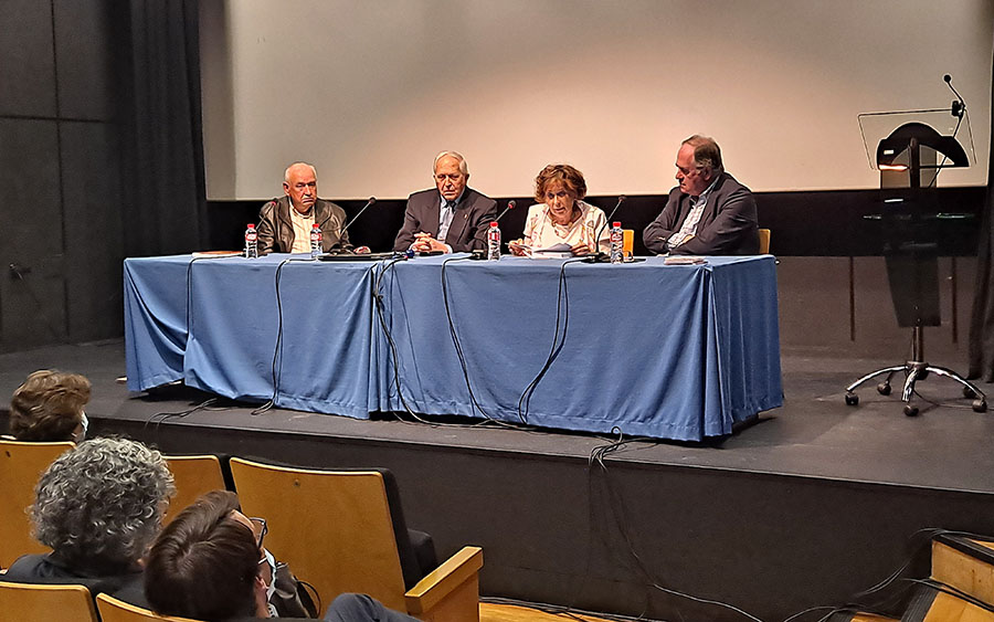 Aquilino Ceballos y Joaquín Santiago recibieron el título de Escritor Vitalicio de la SCE