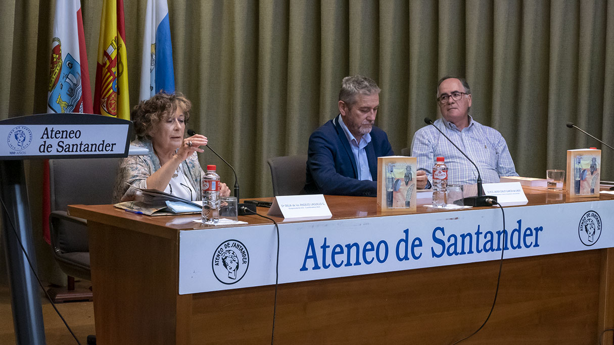 Presentada en el Ateneo de Santander la obra colectiva de la SCE, 