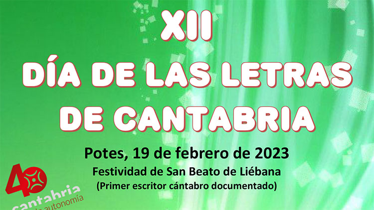 El Día de las Letras de Cantabria se celebrará el 19 en Potes