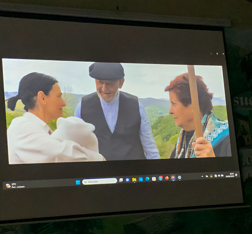 Presentación de los documentales 
